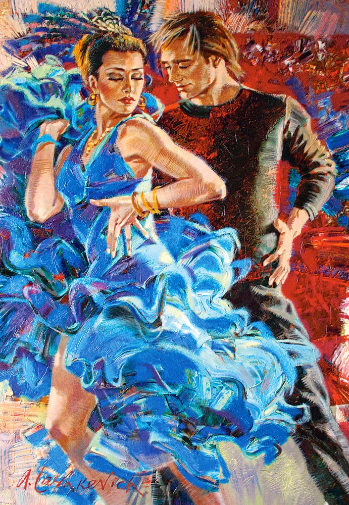 Dance in the Turquoise Tones, Aleksey Lashkevich