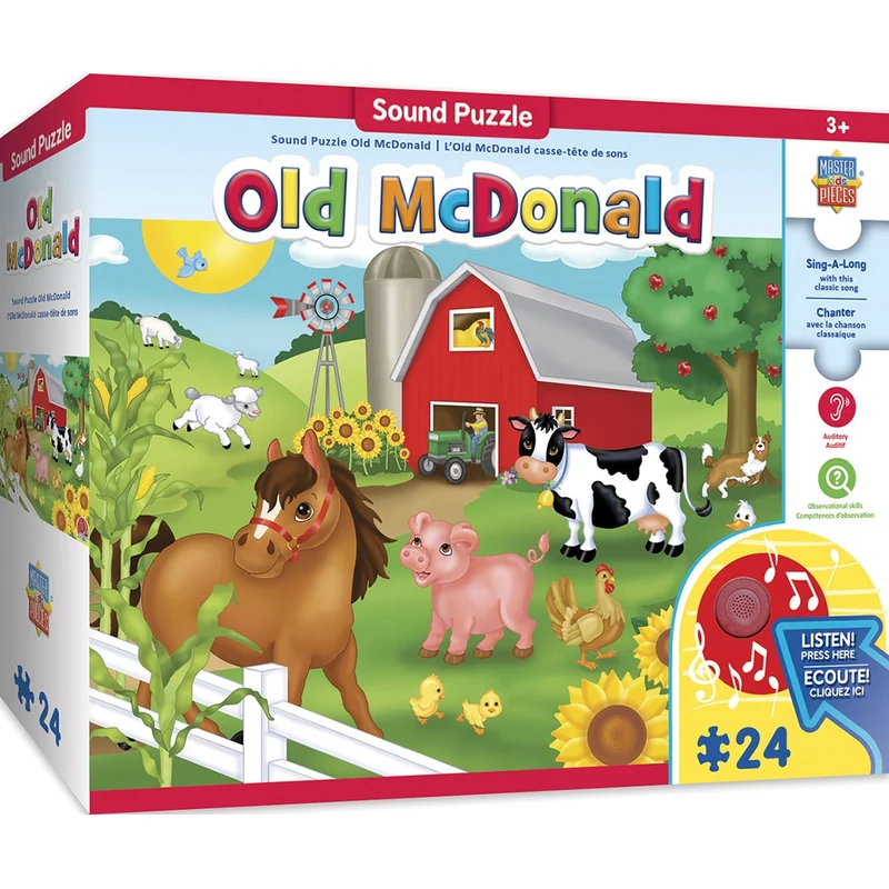 Sing-a-Long Sound Floor Puzzle - Old McDonald