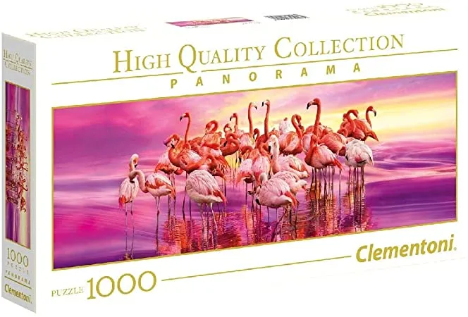 Flamingo Dance (Panorama) / ( Dance des flamants)