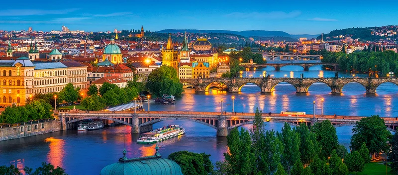 Prague at Night, Sergey Semenov