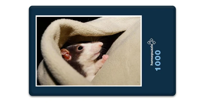 18038 Tierwelt - Taschen-Maus Puzzle