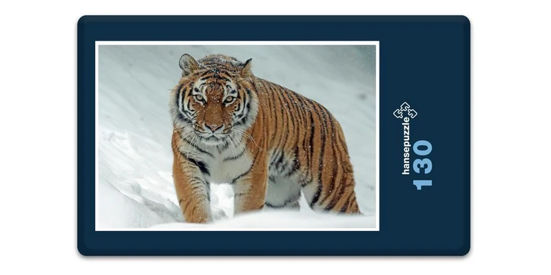 17111 Tierwelt - Tiger im Schnee Puzzle