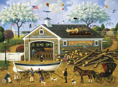 Dahlia Makes a Dory Deal, Charles Wysocki