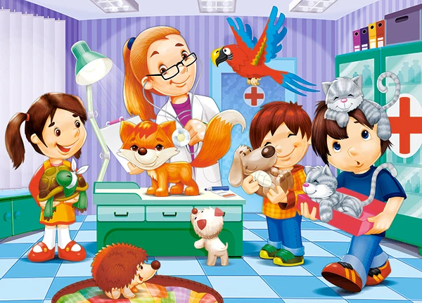 At the Animal Doctor
