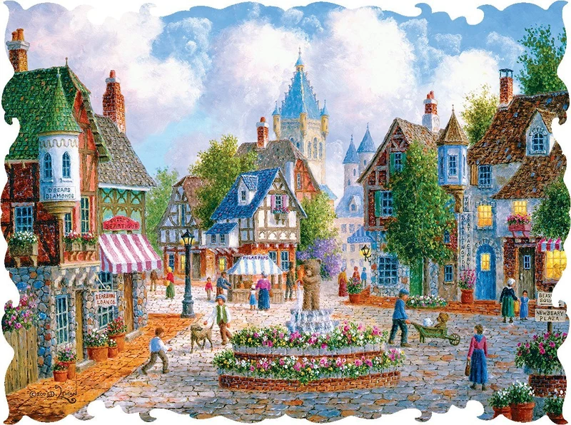 Newbeary Plaza, Dennis Lewan - Custom Cut Pieces
