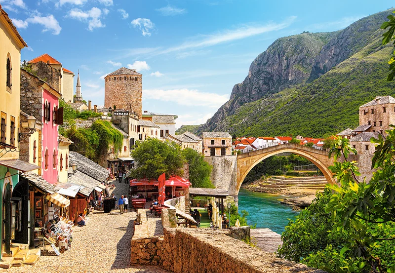 The Old Town of Mostar