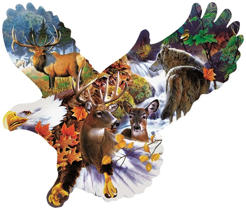 Forest Eagle, Jerry Gadamus - Shaped