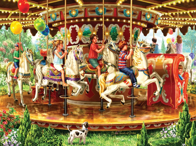 Carousel Ride, Liz Goodrick - Dillon
