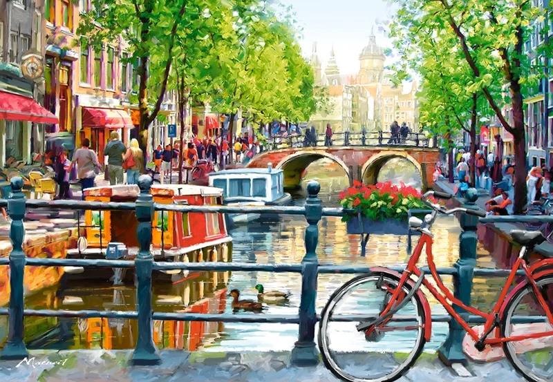 Amsterdam Landscape, Richard Macneil