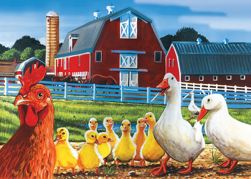 Dwight's Ducks (Tray Puzzle)