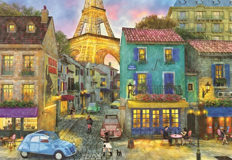 Paris Streets, Dominic Davison