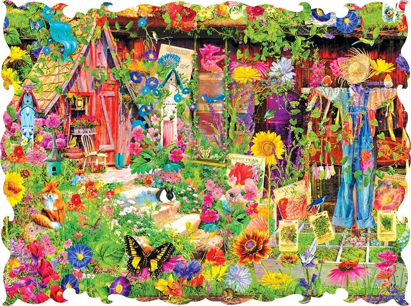 The Scarecrow's Garden, Aimee Stewart - Custom Cut Pieces