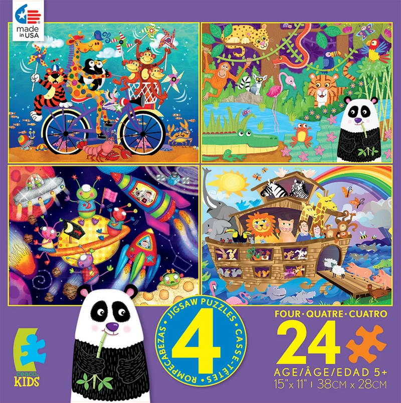 Ceaco Kids 4 - in - 1 Puzzle