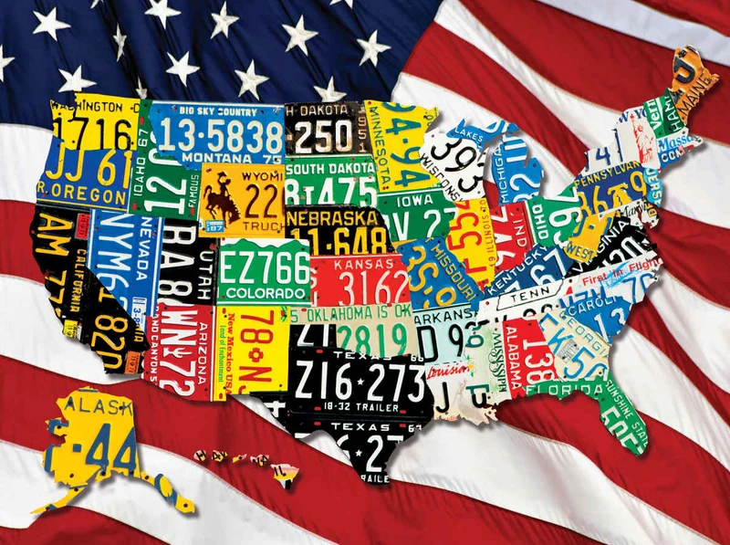 State Plates, Aaron Foster (1000pcs)