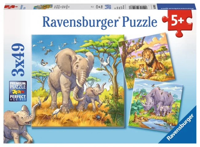 Ravensburger Wild Animals (3-in-1 Multipack)