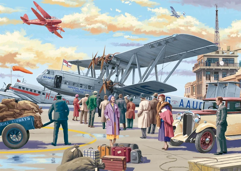 Croydon Airport, Vic McLindon