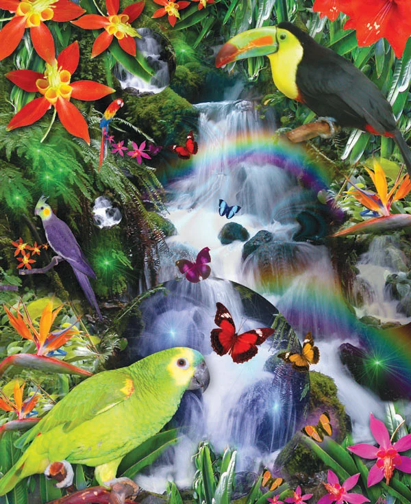 Rainbow Rainforest, Alixandra Mullins