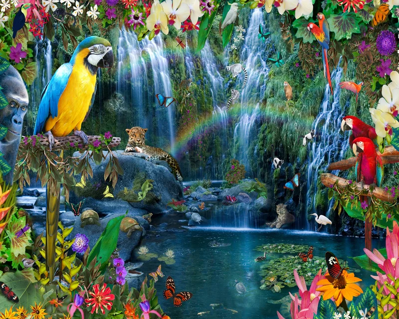 Tropical Paradise, Alixandra Mullins
