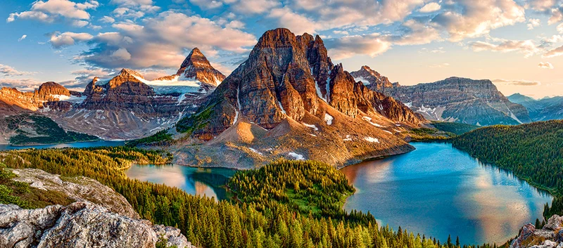 Assiniboine Sunset, Banff National Park, Canada