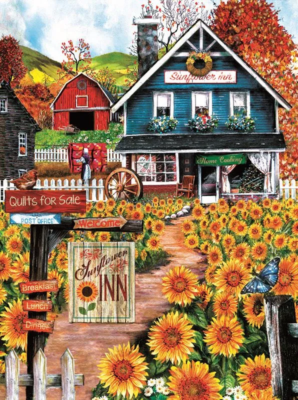 At the Sunflower Inn, Tom Wood