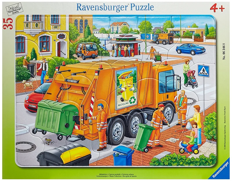 Ravensburger Waste Collection, Tray Puzzle