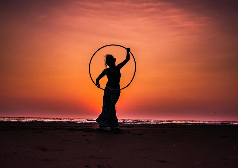 26200 Menschen - Hula hoop reifen Puzzle
