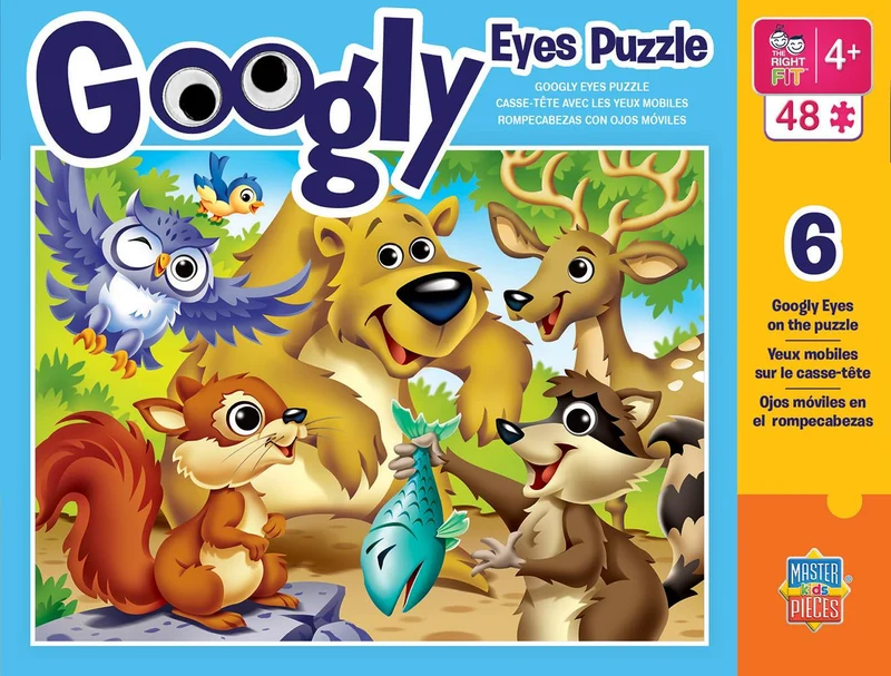 Googly Eyes Woodland Animals (Les yeux mobiles)
