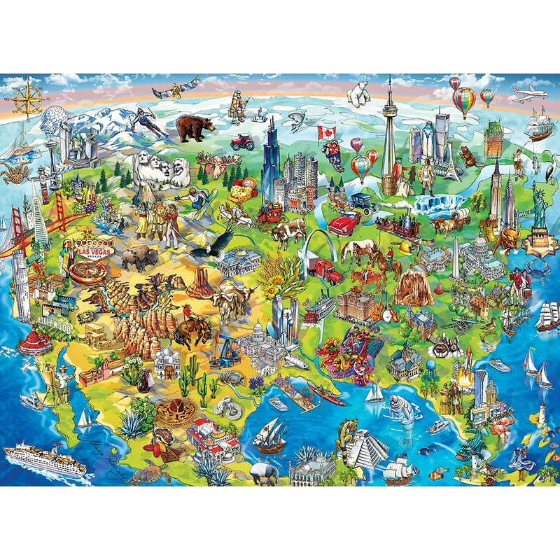 Kid's Eye View: North America