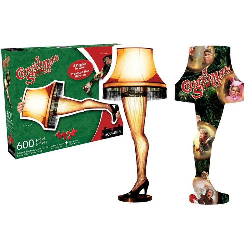 A Christmas Story (2-Sided Shaped Puzzle)
