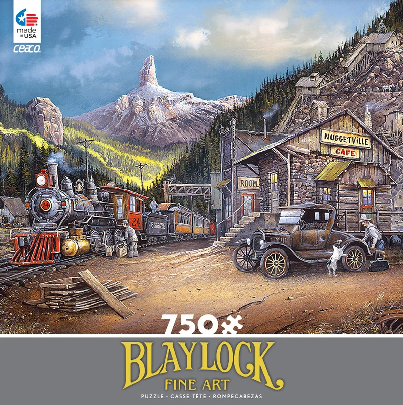 Nuggetville 1920, Blaylock Fine Art