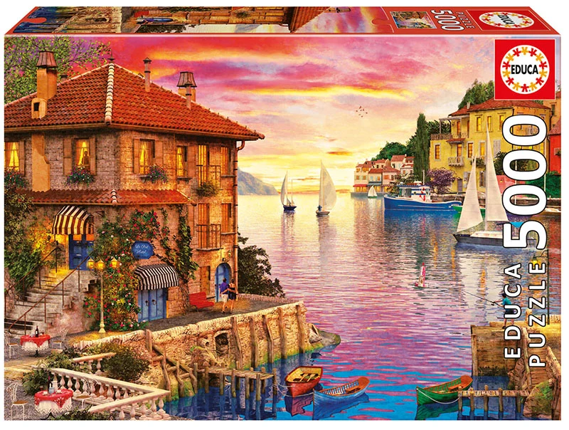 The Mediterranean Harbor, Dominic Davison