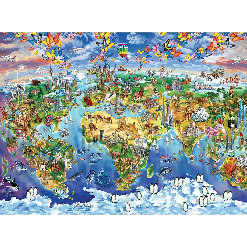 Kid's Eye View: The World