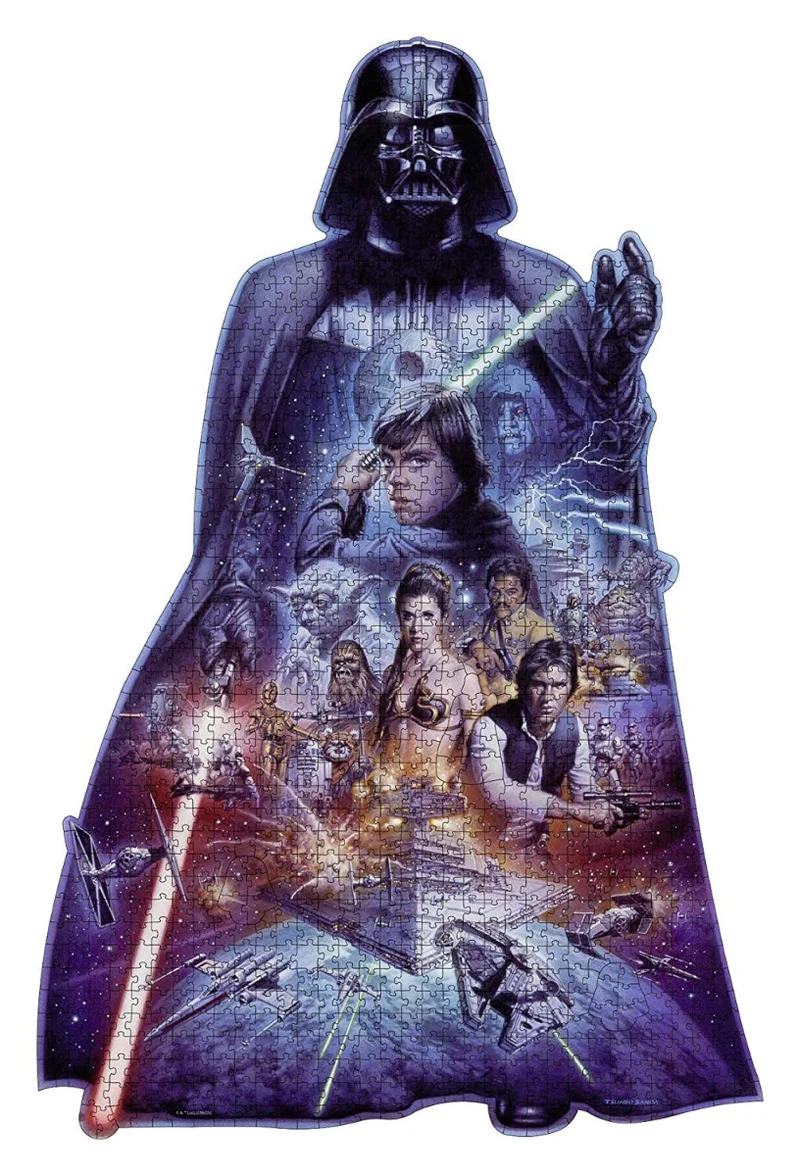 Ravensburger Darth Vader (Shaped Puzzle / Shaped Pieces)