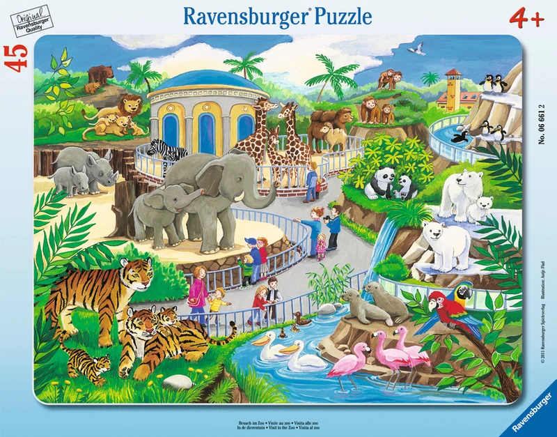 Ravensburger Visit to the Zoo (Tray Puzzle)