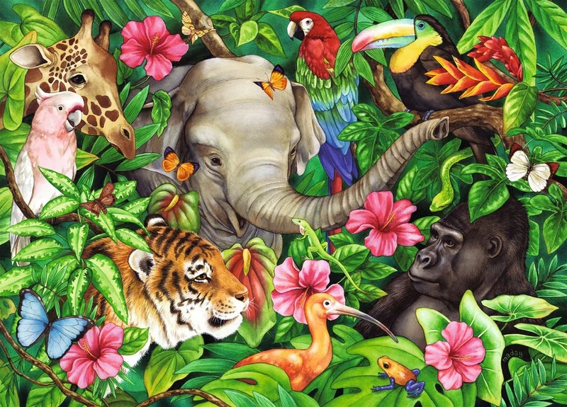 Ravensburger Tropical Friends, Jane Maday