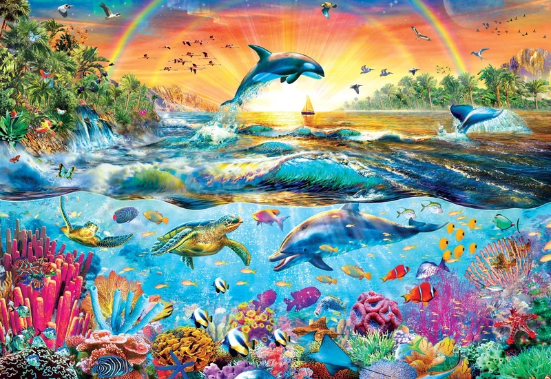 Tropical Paradise, Adrian Chesterman
