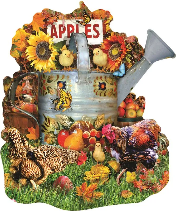 Fall Watering Can (Shaped), Lori Schory