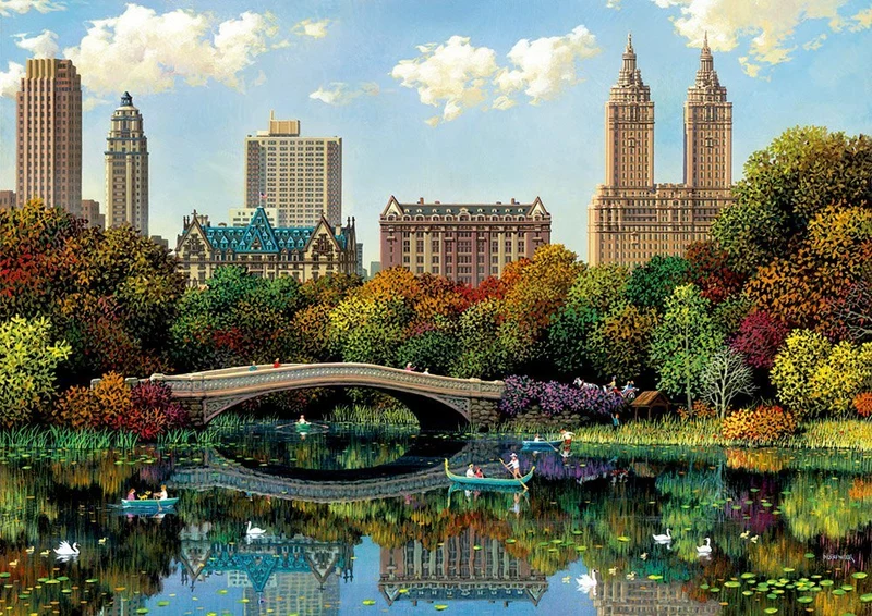 Central Park - Bow Bridge, Alexander Chen