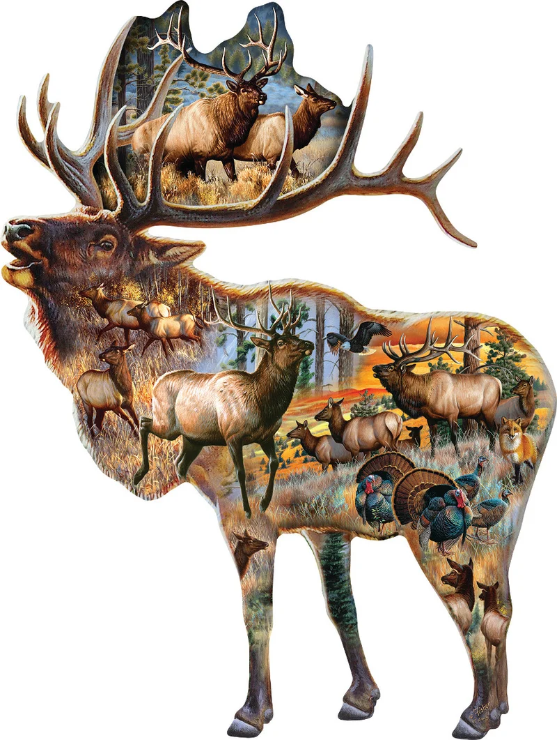 Bugle Call, Cynthie Fisher/JQ Licensing (Shaped Puzzle)