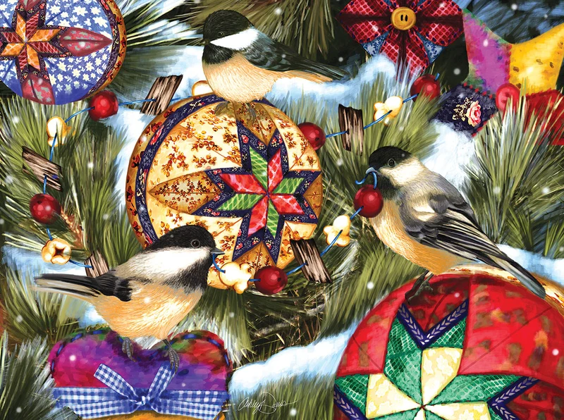 Birds and Ornaments, Ashley Davis