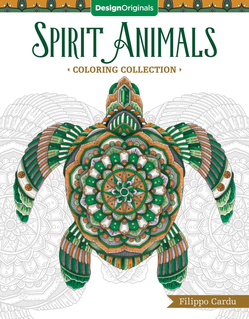 Spirit Animals - Coloring Collection (Coloring Book), Filippo Cardu