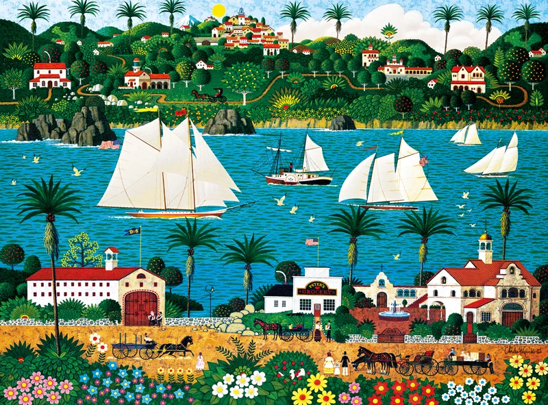 Old California, Charles Wysocki