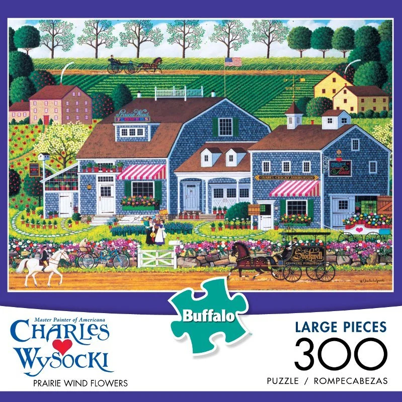 Prairie Wind Flowers, Charles Wysocki