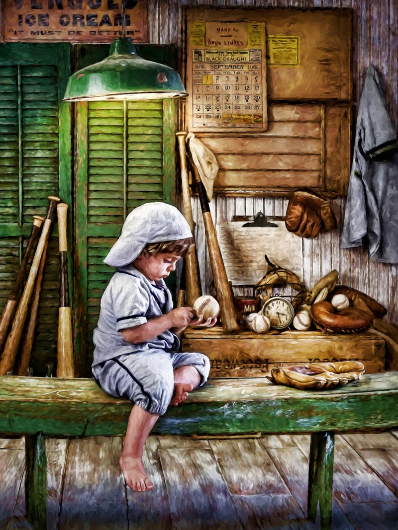 Vintage Baseball, Larry Hersberger