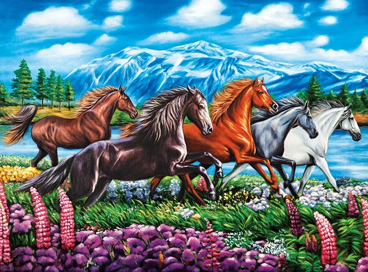 Running Horses, John Crisp