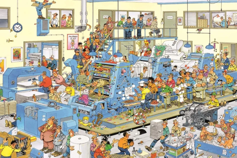 The Printing Office, Jan van Haasteren