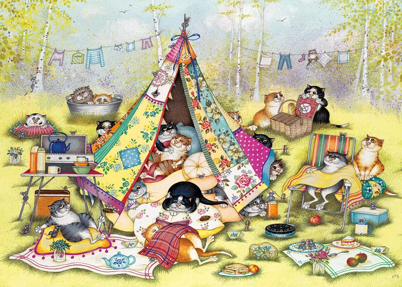 Glamping Cats, Linda Jane Smith