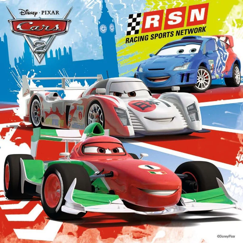 Ravensburger Disney's Cars - World Wide Racing Fun (3 x 49pcs)