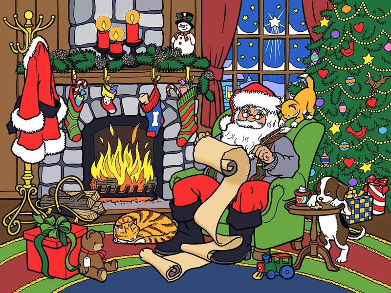 Naughty or Nice: Color Your Own