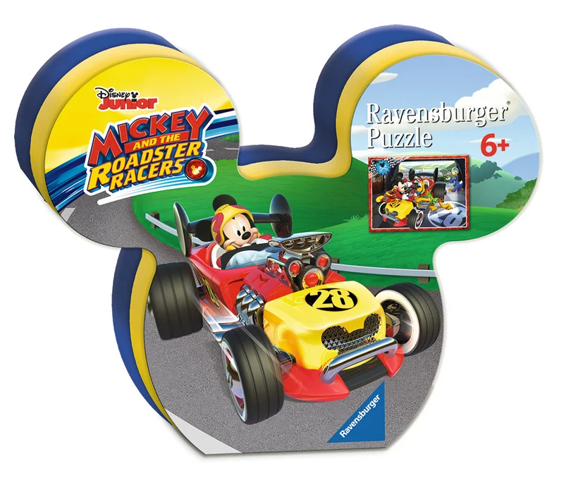 Ravensburger Mickey's Shop - Mickey and the Roadster Racers, Disney Junior (Shaped Box)